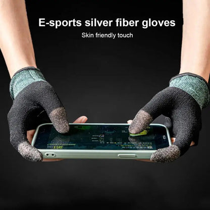 1/3/5SETS Thumb Sleeve Gloves Sweat Proof Sensitive Accessories For Gamer Touch Screen Fingertips Gloves Cover Breathable Techelectronicx