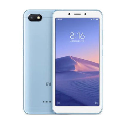 Xiaomi Redmi 6A Smartphone 5.45'' Full Screen AI Face Helio A22 Processor google play used phone Techelectronicx
