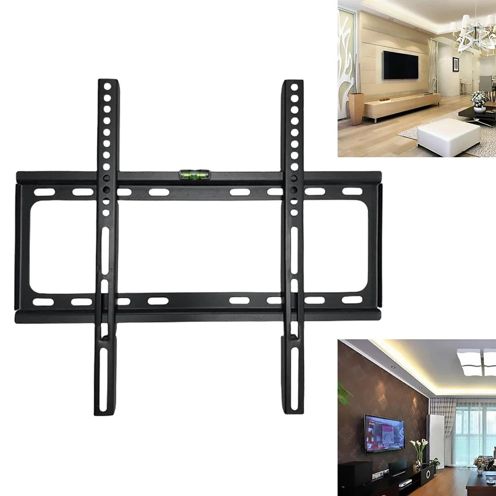 26-63inch TV Wall Mount Bracket Universal Flat Panel TV Frame Adjustable TV Mount Monitor Holder with Level for LCD LED Monitor TechElect