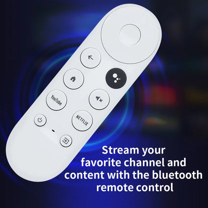 (Remote ONLY)G9N9N Replacement Voice Remote Control for Google Chromecast 4k Snow Streaming Media Player TechElect