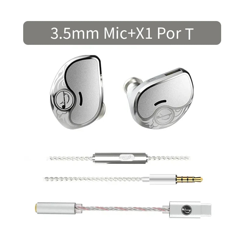 Zhulinniao Qingluan Z4 In-Ear Metal Headphones HiFi Sound Noise Cancelling for Music & Gaming Student And Office Use Techelectronicx