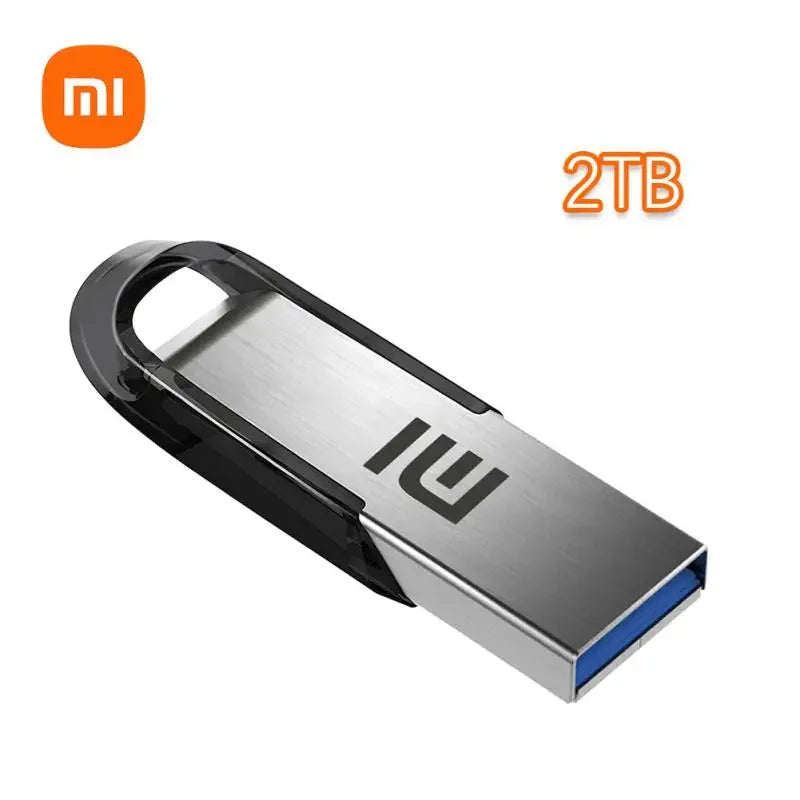 Xiaomi USB 3.2 Flash Drives 2TB Metal Pen Drive 1TB 512GB High Speed USB Drive 128GB For Computer Storage Devices Memoria U Disk Techelectronicx