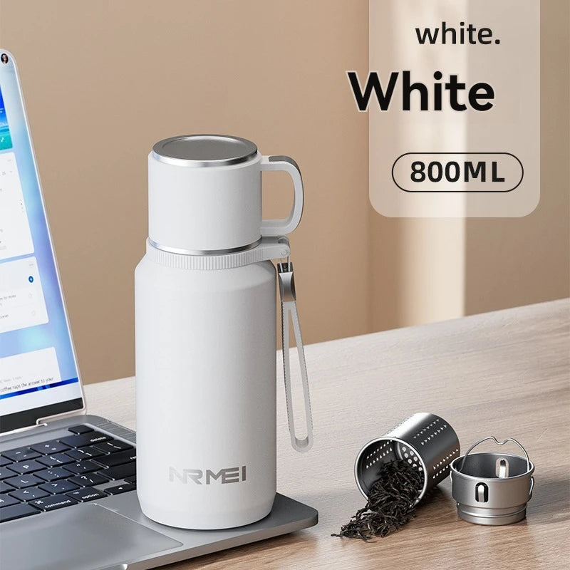 1.5L Thermos water bottle Stainless Steels Vacuum Flask Hot Coffee tea Water Heat Preservation Bottles Cold Tumbler drinkware TechElect