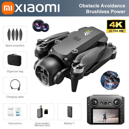 Xiaomi M7 Drone 8K Aerial HD Dual Camera Photography Intelligent Obstacle Avoidance Brushless Power 5G WIFI GPS Return Drone TechElect