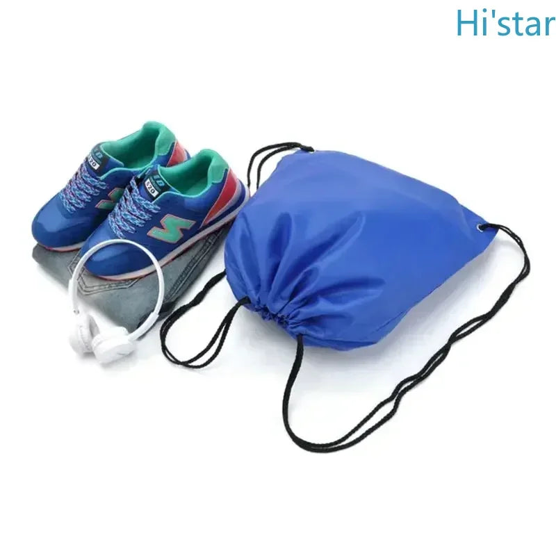 10 Pcs Drawstring Backpack For Shoes Rucksack Shoulder Bags Gym Bag Muti Color PRIVATE CUSTOM Personalize Logo Techelectronicx