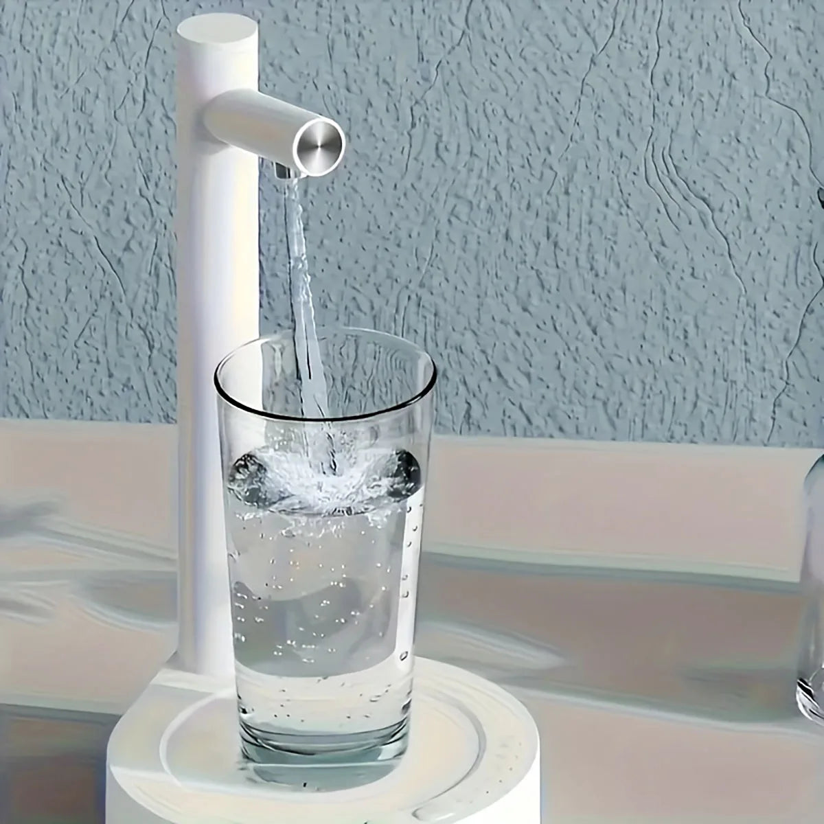 1 USB rechargeable smart desktop water pump, bucket type electric water dispenser, automatic small water pump, suitable for outd TechElect
