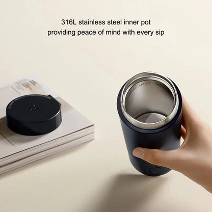 XIAOMI Mijia Portable Electric Kettle 2 Thermos Cup Fast Water Boiler 350ml Smart Temperature Insulated Kettle Travel 110V-240V TechElect