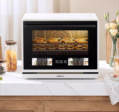 ZYY micro-steaming, baking and frying all-in-one machine, desktop household electric oven, four-in-one water microwave oven Techelectronicx