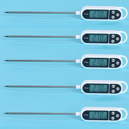 Food Meat Thermometer Probe Type Kitchen Digital Thermometer For Milk Cooking Food BBQ TP300 Electronic Temperature Gauge Tool Techelectronicx