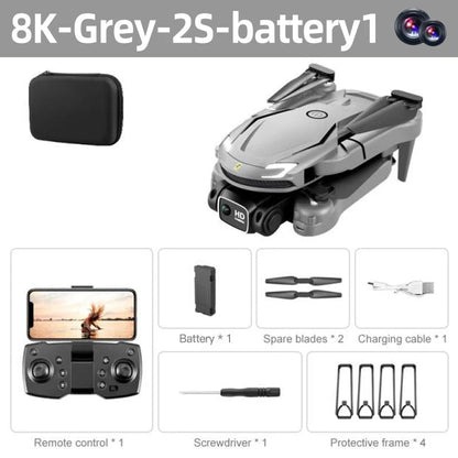 XIAOMI MIJIA New Mini Drone V88 5G 8K Professional HD Aerial Photography Remote Control Aircraft Folding Quadcopter toy drone Techelectronicx