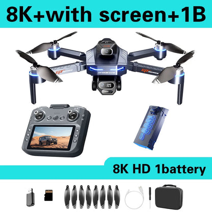 Xiaomi Mijia GT8 FPV Drone Professional 8K HD three Camera 5G Wifi Brushless Motor Aerial Photography Optical Flow RC Quadcopter Techelectronicx