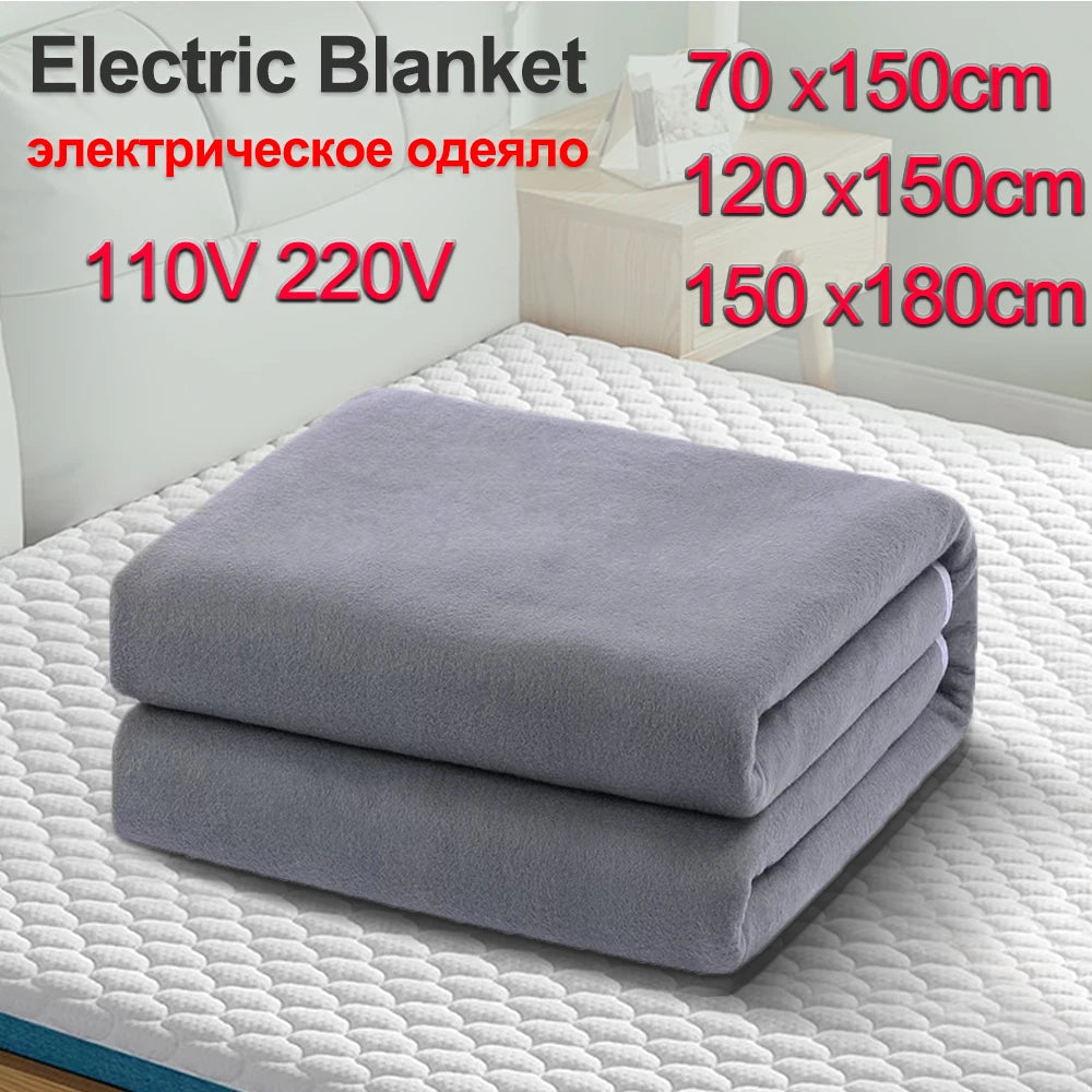 110/220V Electric Blanket Thicker Heaters Electrica Smart Control Heated Blanket Winter Carpet Mat for Home Bedroom Use TechElect