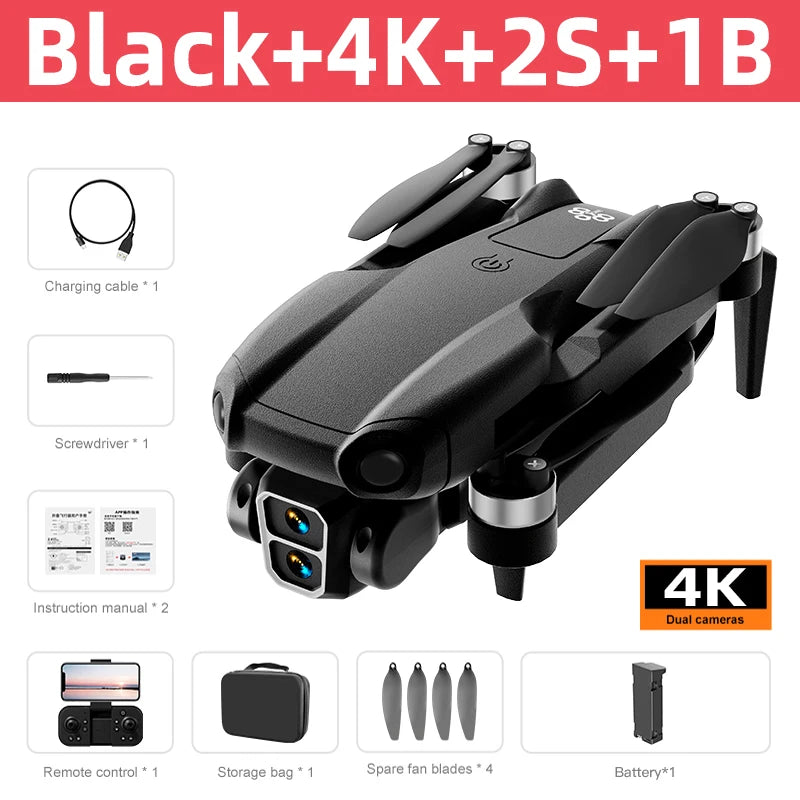 Xiaomi Mijia A888 Pro Drone 8K Professional ESC Dual Camera Localization Obstacle Avoidance 5GWIFI Remote Control Quadcopter Toy Techelectronicx