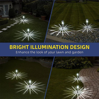10Pack Solar Outdoor Lights Garden Lantern Solar Powered Lamp Waterproof Landscape Lighting Pathway Yard Lawn Garden Decoration Techelectronicx