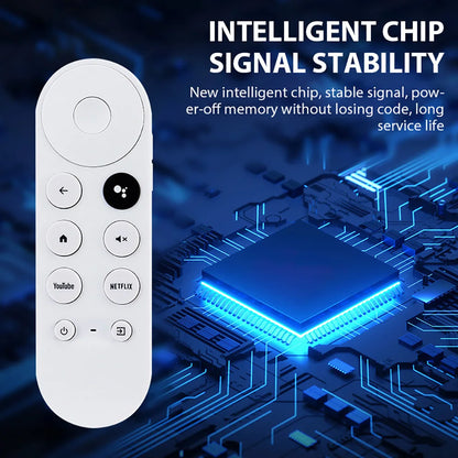 (Remote ONLY)G9N9N Replacement Voice Remote Control for Google Chromecast 4k Snow Streaming Media Player TechElect