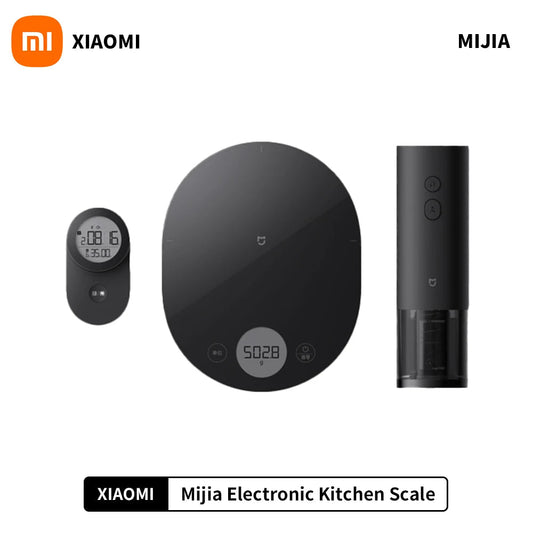 Xiaomi Mijia Kitchen Tool Set Digital Timers Kitchen Scales Electric Wine Bottle Opener Smart Cooking Timer Work With Mijia APP Techelectronicx