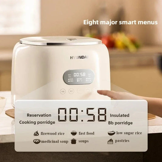 0 coated electric cooker Smart household rice cooker Low sugar rice soup separation Multifunctional  stainless steel rice cooker Techelectronicx