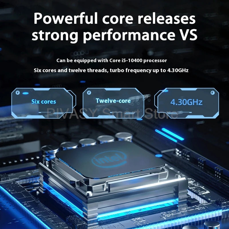 23.8 Inch New Ultra-Thin All-in-One Desktop PC FHD IPS 1920*1080 75Hz Convenient Support Wall-Mountable tv for Home Business TechElect