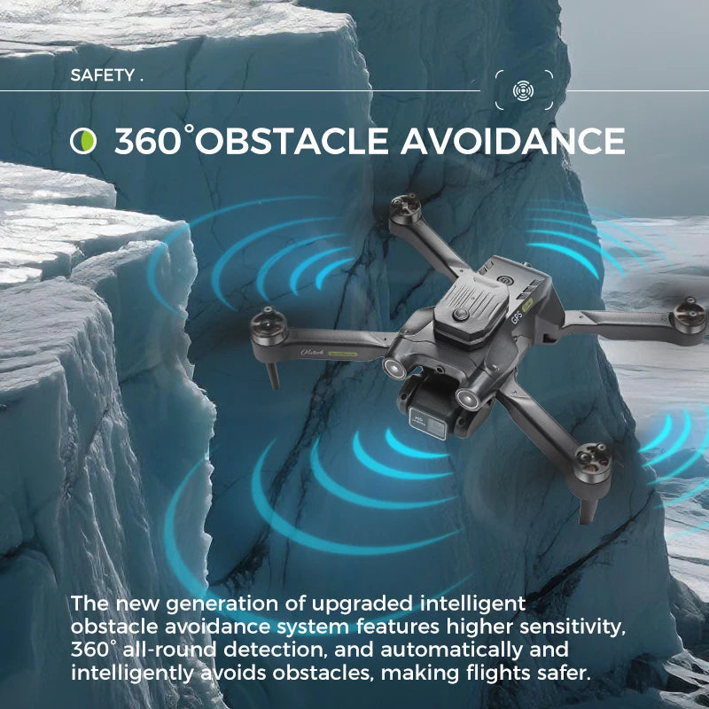 【TYRC H23】Rc Camera drone 6K professional high-definition With screen camera long-lasting brushless motor obstacle avoidance Techelectronicx