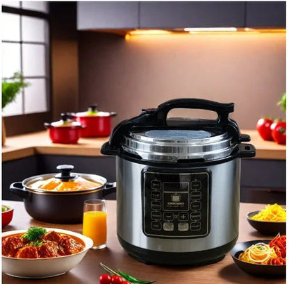 YYHC- 6L electric pressure cooker multifunctional cookware with non-stick coating inside the cooker Hotel pressure cooker Techelectronicx