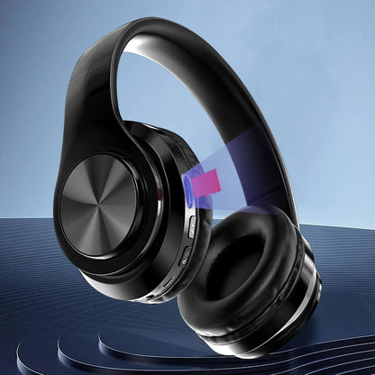 Wireless Bluetooth 5.0 Headphone With Microphone On-Ear Headset Stereo Sound Earphones Sports Gaming Foldable Headphones - TechElect
