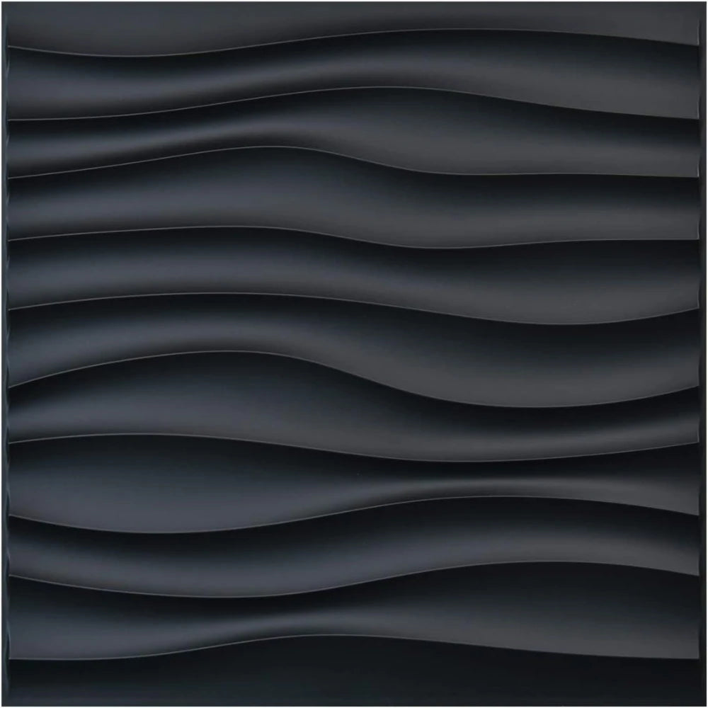 10pcs Diamond Design Decorated 3D Wallpanel, 30cmx30cm Matte White/Black, Diy Home Decoration Wallboard Techelectronicx