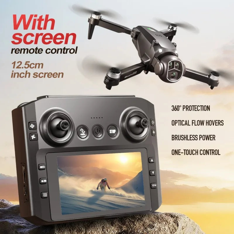 Xiaomi M7 Drone 8K Aerial HD Dual Camera Photography Intelligent Obstacle Avoidance Brushless Power 5G WIFI GPS Return Drone TechElect