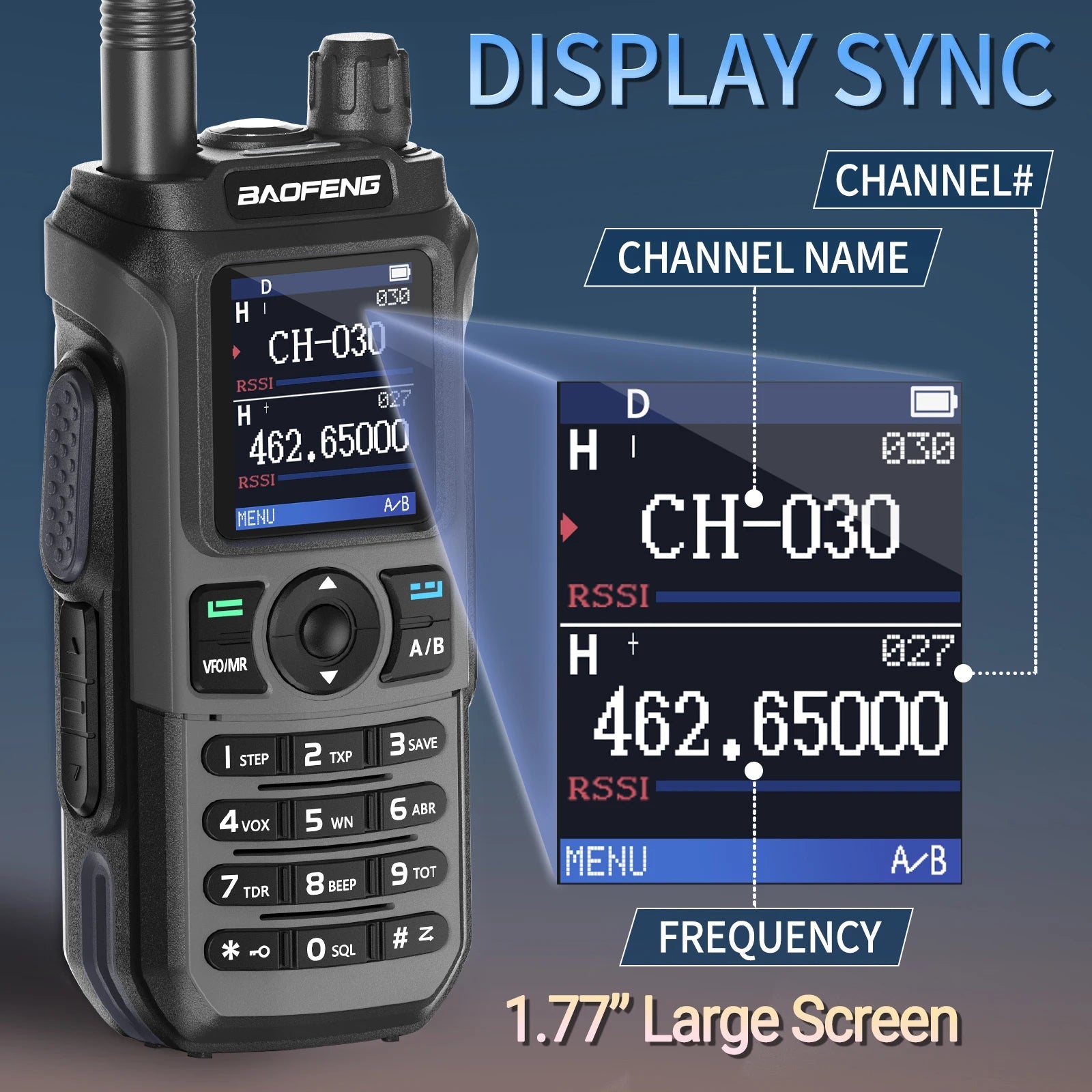 1/2PCS BAOFENG GM-21 PRO Walkie Talkie Wireless Copy Frequency Type-C NOAA Up UV-21 PRO V2 Ham Radio Two Way Radio For Hunting Techelectronicx