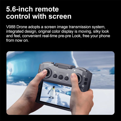 Xiaomi Mijia V988 Drone 4K Professional HD Dual Camera 5G WIFI Brushless Motor FPV Quadcopter Foldable Aerial Photography Drone Techelectronicx