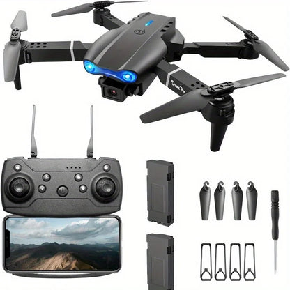 1080P HD Dual Camera E99Pro Drone & Altitude Hold, Beginner Friendly - Long Battery Life, USB Charging, Perfect Gift for Outdoor Techelectronicx