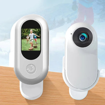 1080P Action Camera 1080P Portable Versatile Mount Anywhere for Travel Pets Ride Sport Vlog Mini Wireless Camera with Carry box Tech Electronics