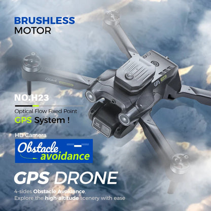 【TYRC H23】Rc Camera drone 6K professional high-definition With screen camera long-lasting brushless motor obstacle avoidance Techelectronicx