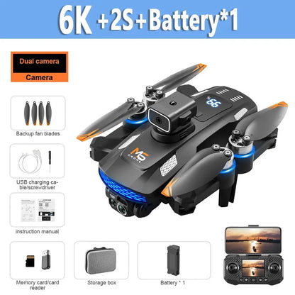 Xiaomi MIJIA M6 Drone Professional 8K Camera Dron 5G WIFI FPV UAV With screen remote control RC Dron avoidance Aerial Quadcopter Techelectronicx