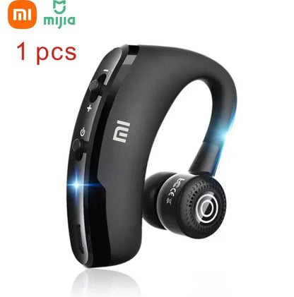 XIAOMI V9 Bluetooth Single Ear Sports Hanging Earphones with Microphone HD Music Business Touch Control Earphones Techelectronicx