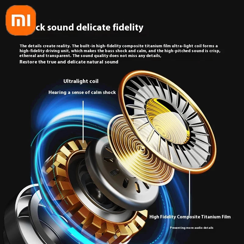 XIAOMI Redmi A98 Wireless Earphones Bluetooth 5.4 Earphones ENC Noise Reduction, Convertible Language ModeIn Ear with Microphone Techelectronicx