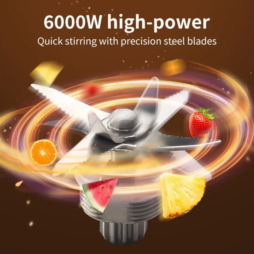 1 Sokany Plug Type 2.5L Multifunctional Wall Breaking Machine, Blender, Ice Crusher, Cooking Machine SK-999 6000W High-power TechElect