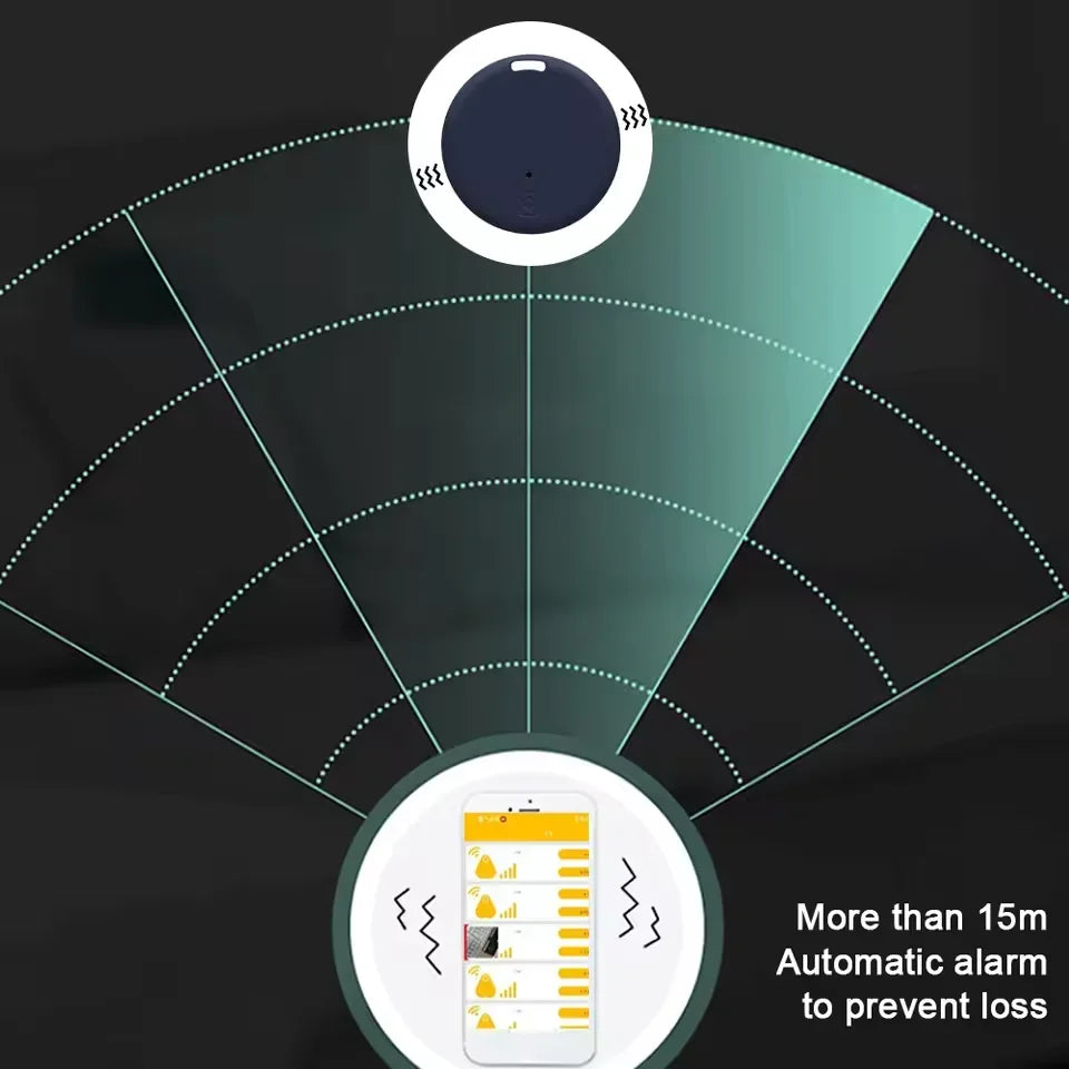 Xiaomi Mini GPS Tracker – Bluetooth 5.0 Locator for Pets, Kids & Valuables – Smart Anti-Lost Device for iOS & Android TechElect
