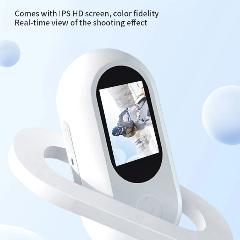 1080P Action Camera 1080P Portable Versatile Mount Anywhere for Travel Pets Ride Sport Vlog Mini Wireless Camera with Carry box Tech Electronics