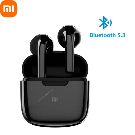 Xiaomi In Ear Headphones Wireless Bluetooth Earbuds 25Hrs Playtime USB C TWS Built in Noise Cancellation Mic with Charging Case Techelectronicx