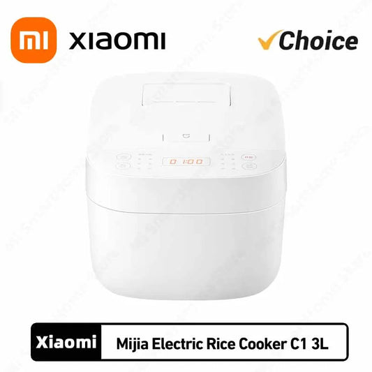 Xiaomi Mijia Electric Rice Cooker C1 3L 650W Multicooker Mini Automatic Xiaomi Rice Cooker Kitchen Electric Food Warmer Techelectronicx