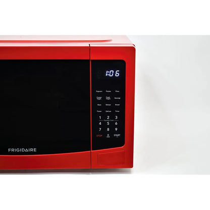 1.1 Cu Ft Compact Countertop Microwave Oven with Pre-Programmed Timers Removable Glass Turntable Electric Cooking Appliance Techelectronicx