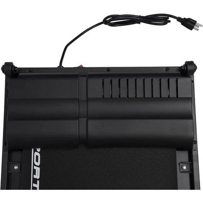 1.0 HP Under Desk Electric Treadmill Portable Smart Safety Running Devicewith Blue Tooth Speaker Remote Control LED Display TechElect
