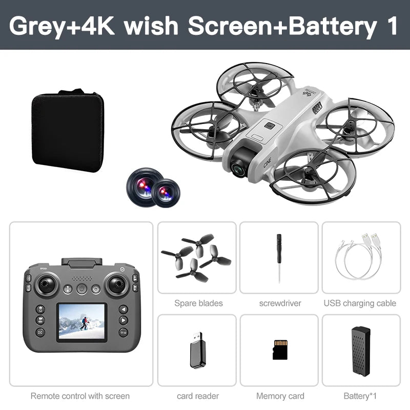 Xiaomi V666 Mini Drone 4K Professional Aerial 8k Dual Camera Intelligent obstacle avoidance  Brushless Quadcopter Kid RC Toy Techelectronicx