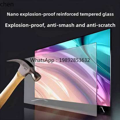 ZZ TV 8K Ultra HD Home LCD TV Full Screen Frameless Network Version TechElect