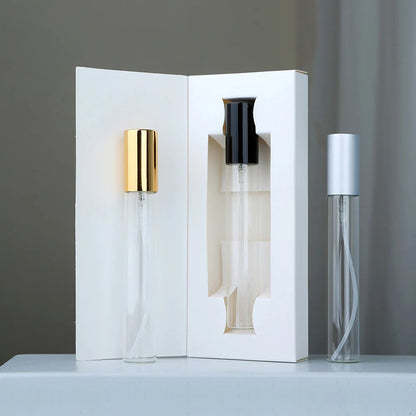 10/20Pcs/Lot 15ml Empty Perfume Bottle (with Box) - Clear Spray Bottle, Atomizer Perfume Bottle, Refillable Mini Perfume Bottle Techelectronicx