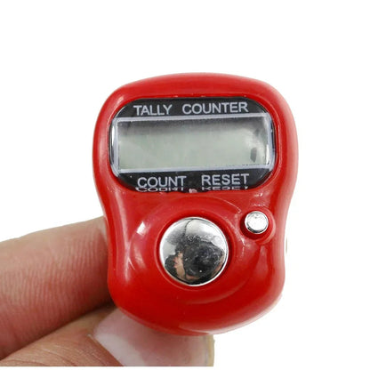 100pcs mini Ring shape Finger Counter LCD Electronic Digital Tally Counter Free Shpping Techelectronicx