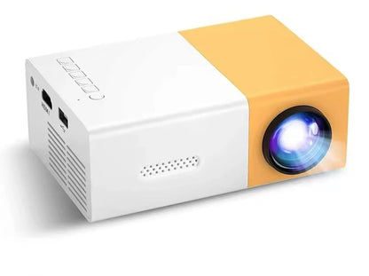 YG300 Portable Mini Movie Projector Suitable For Outdoor Camping/ Drive-in/ Home Theater Projectors With 30000 Hours Long Life TechElect