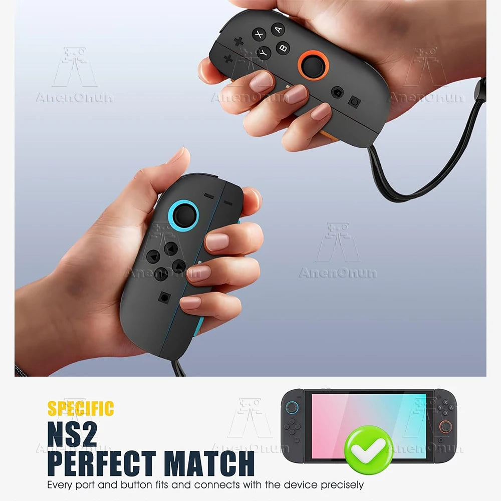 Wrist Strap for Switch 2 Joycon Replacement Parts Joy Con Controller Attachment Premium Wrist Strap Lanyard Gaming Accessories Techelectronicx