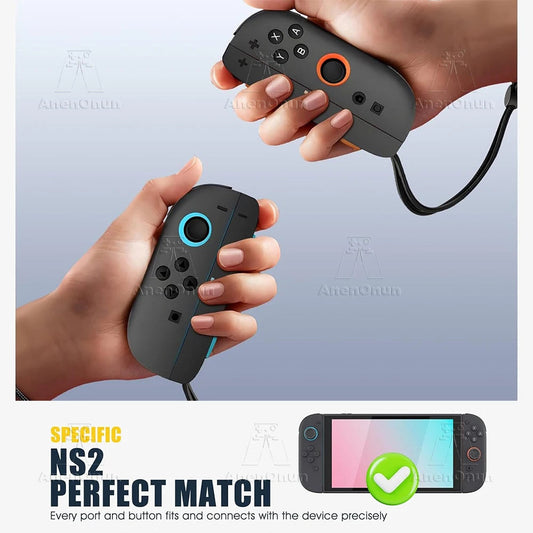 Wrist Strap for Switch 2 Joycon Replacement Parts Joy Con Controller Attachment Premium Wrist Strap Lanyard Gaming Accessories Techelectronicx