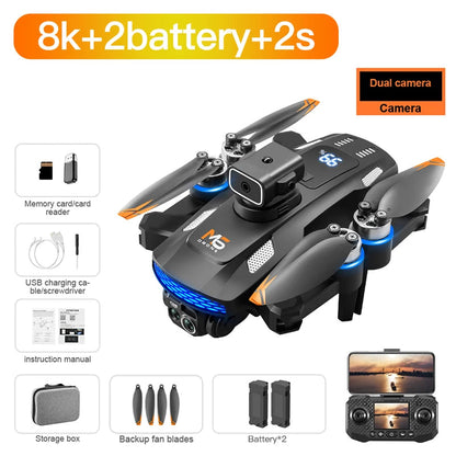 Xiaomi Mijia M6 Drone 8K Pro with 5G WIFI FPV 4K HD Camera Screen Remote Control for Professional Aerial Shots RC Children's Toy Techelectronicx
